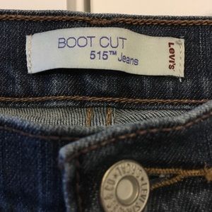 Misses Levi’s 515 boot cut jeans